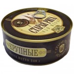 Шпроты Крупные СТАРАЯ РИГА в масле, 240г