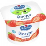 Йогурт САВУШКИН ПРОДУКТ клубника, 2%, 120г