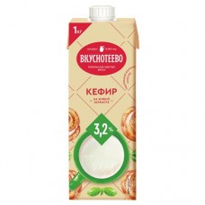 Кефир ВКУСНОТЕЕВО 3.2%, 1кг в магазинах Авоська