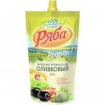 Майонез РЯБА Оливковый, 67%, 0.395л