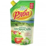 Майонез РЯБА провансаль, 67%, 0.25л