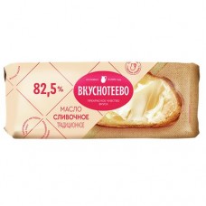 Масло сливочное ВКУСНОТЕЕВО традиционное, 82.5%, 340г в магазинах Авоська