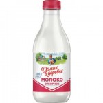 Молоко ДОМИК В ДЕРЕВНЕ отборное, пастеризованное, 3.5-4.5%, 0.93л