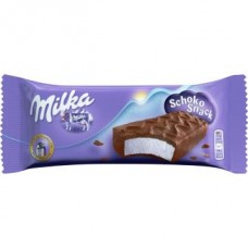 Пирожное бисквитное МИЛКА с кремом в молочном шоколаде 36%, 29г в магазинах Авоська
