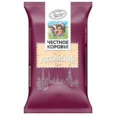 Сыр ЧЕСТНОЕ КОРОВЬЕ российский, 50%, 200г в магазинах Авоська