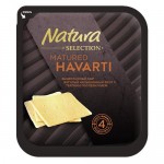 Сыр Хаварти НАТУРА Селекшин нарезка, 45%, 150г