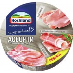 Сыр плавленый ХОХЛАНД ассорти, мясное, серое, 50%, 140г
