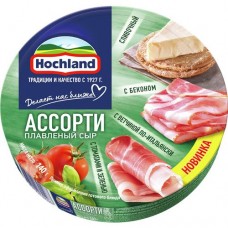 Сыр плавленый ХОХЛАНД ассорти зеленое, 45%, 140г в магазинах Авоська