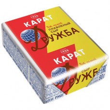 Сыр плавленый КАРАТ дружба 45%, 90г в магазинах Авоська