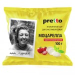 Сыр ПРЕТТО моцарелла, фиор ди латте  45%, 100г