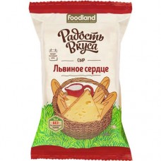 Сыр РАДОСТЬ ВКУСА львиное сердце, 45%, 200г в магазинах Авоська