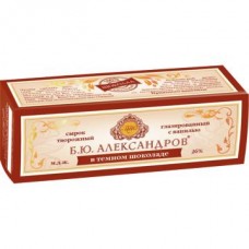 Сырок глазированный А.РОСТАГРОКОМПЛЕКС темный шоколад, ваниль, 26%, 50г в магазинах Авоська