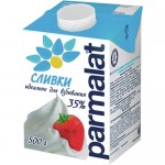 Сливки ПАРМАЛАТ стерилизованные 35%, 500г