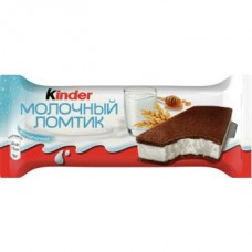 Снек КИНДЕР МИЛК СЛАЙС 27,9%, 28г в магазинах Авоська