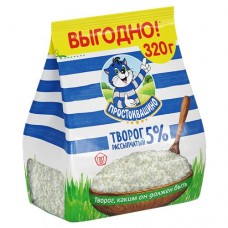 Творог ПРОСТОКВАШИНО рассыпчатый, 5%, 320г в магазинах Авоська