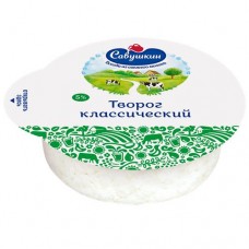 Творог САВУШКИН ХУТОРОК 5%, 300г в магазинах Авоська