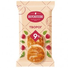 Творог ВКУСНОТЕЕВО 9%, 350г в магазинах Авоська