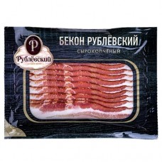 Бекон из свинины РУБЛЕВСКИЙ сырокопченый, нарезка, 150г в магазинах Авоська