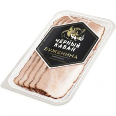 Буженина деликатес ЧЕРНЫЙ КАБАН запеченая, нарезка, 120г в магазинах Авоська
