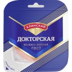 Колбаса Докторская КЛИНСКИЙ вареная, нарезка, 190г
