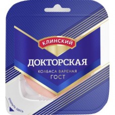Колбаса Докторская КЛИНСКИЙ вареная, нарезка, 190г в магазинах Авоська