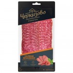 Колбаса Салями Фламенко ЧЕРКИЗОВО сырокопченая,  нарезка, 100г