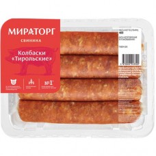 Колбаски свиные МИРАТОРГ Тирольские, охлажденные, 400г в магазинах Авоська