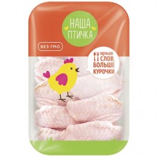 Крыло цыплёнка-бройлера ДОМОСЕДКА охлажденное, 1кг в магазинах Авоська