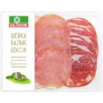 Набор деликатесы ВЕЛКОМ шейка, балык, бекон, сырокопченые, нарезка, 90г