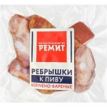 Ребрышки к пиву РЕМИТ копчено-вареные, в/у, 300г