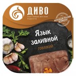 Язык заливной ДИВО говяжий, 300г