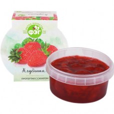 Клубника ФЕР ЭЛЬ ГАМ протертая с сахаром, 200г в магазинах Авоська