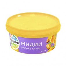 Мидии МЕРИДИАН в соусе карри, 180г в магазинах Авоська