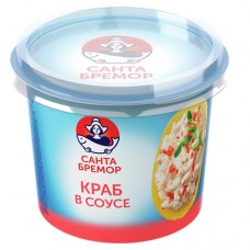 Паста САНТА БРЕМОР краб в сливочном соусе, 150г в магазинах Авоська