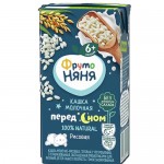Кашка ФРУТО НЯНЯ молочно-рисовая, 0.2л