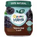 Пюре Фруто Няня чернослив, 100г Пюре Фруто Няня чернослив, 100г