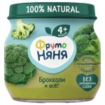 Пюре Фруто Няня капуста брокколи, 80г