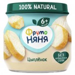 Пюре Фруто Няня мясо цыплят 80г