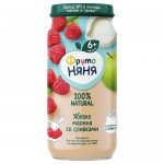 Пюре Фруто Няня яблоко и малина со сливками, 250г Пюре Фруто Няня яблоко и малина со сливками, 250г