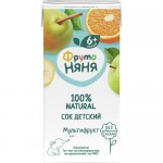Сок ФРУТО НЯНЯ Мультифрукт, 0.2л Сок ФРУТО НЯНЯ Мультифрукт, 0.2л