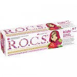 Зубная паста для детей РОКС малина и клубника, 4-7 лет, 45г Зубная паста для детей РОКС малина и клубника, 4-7 лет, 45г