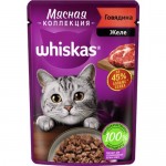Корм для кошек ВИСКАС Мясная коллекция говядина, 75г