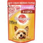 Корм для собак ПЕДИГРИ паштет говядина для мелких пород, 80г