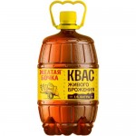 Квас ЖЕЛТАЯ БОЧКА фильтрованный, пастеризованный, 1.5л
