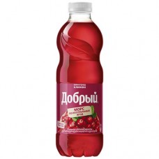 Морс ДОБРЫЙ виноград, клюква, 0.97л в магазинах Авоська