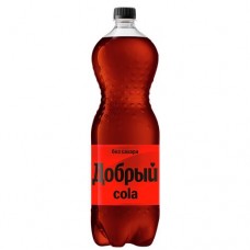 Напиток ДОБРЫЙ Кола, без сахара, ПЭТ, 1.5л в магазинах Авоська