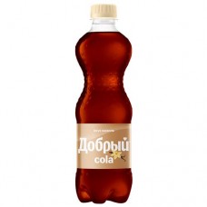 Напиток ДОБРЫЙ Кола, ванила, ПЭТ, 0.5л в магазинах Авоська