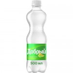 Напиток ДОБРЫЙ лимон, лайм, ПЭТ, 0.5л