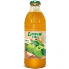 Напиток сокосодержащий ДИВНЫЙ САД яблочный осветленный, ст/б, 1л в магазинах Авоська