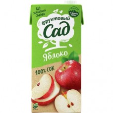 Нектар ФРУКТОВЫЙ САД яблоко, осветленный, 0.95л в магазинах Авоська
